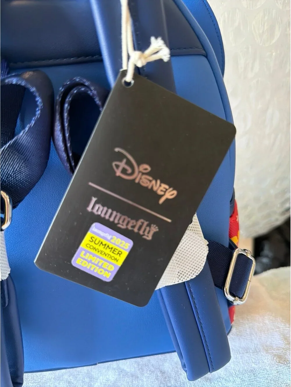 Loungefly Disney Stitch Vacation Backpack SDCC Exclusive Backpack NWT